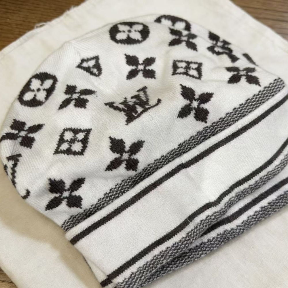 Louis Vuitton Monogram Knit Beanie